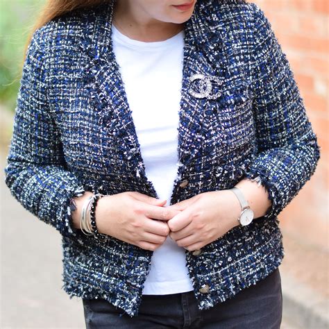 chanel tweed jacket copy|chanel tweed jacket zara.